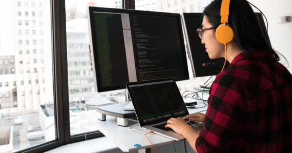 quantum engineering at desk