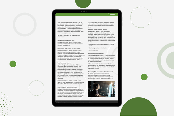 How Digital.ai Continuous Testing is the Agile Solution for Your Mobile App Automated Testing Processes