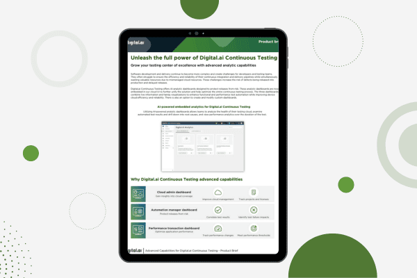 Unleash the Full Power of Digital.ai Continuous Testing