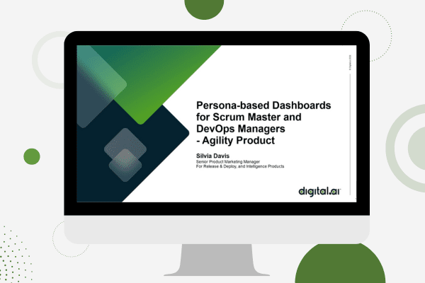 Agility Persona Based Dashboards